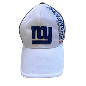 New York Giants 2011 Conference Champions Super Bowl XLVI On-Field by Reebok Hat